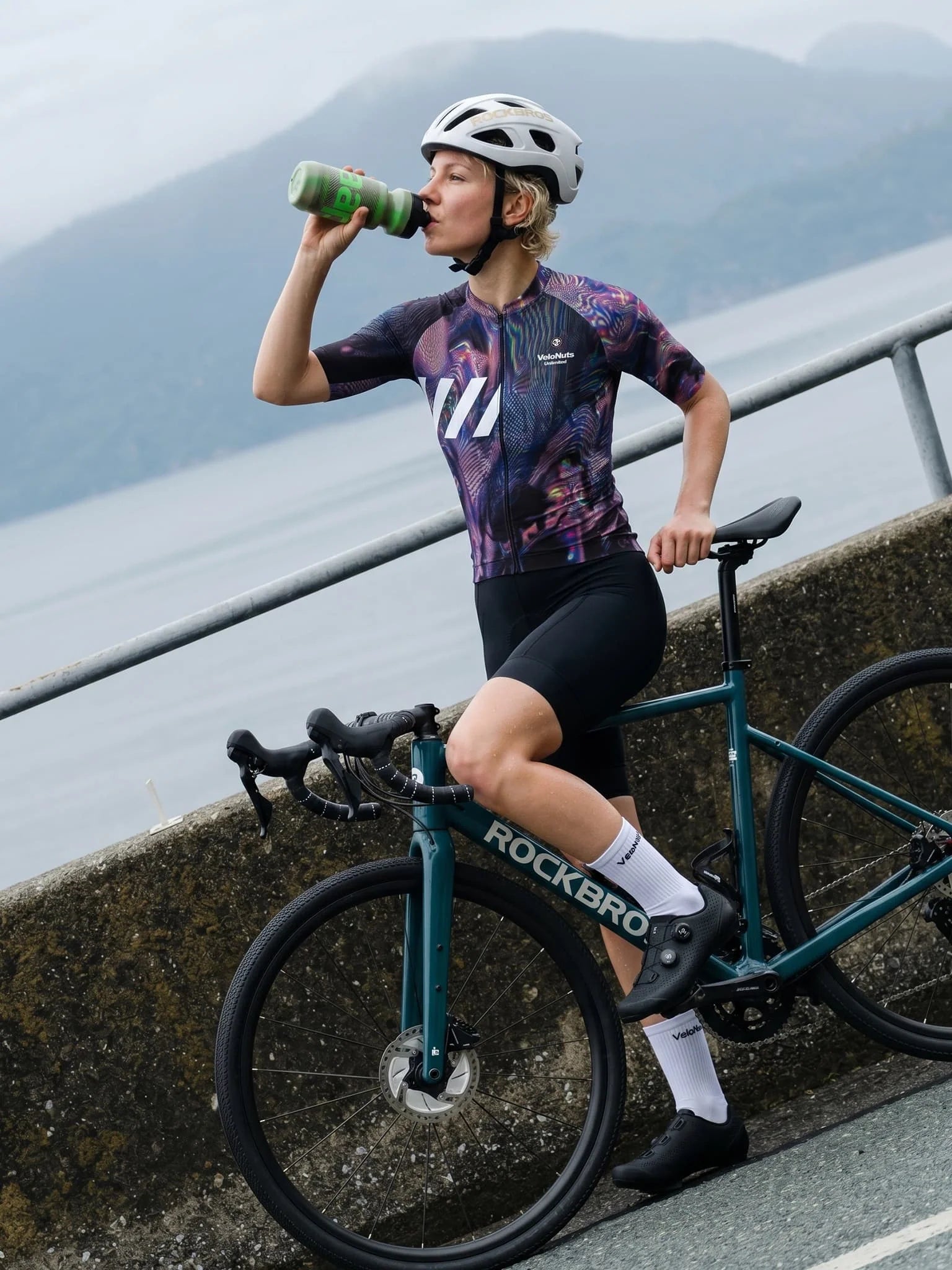 Women's Cycling Jersey Neon Condense#Type_Psywave Mirage