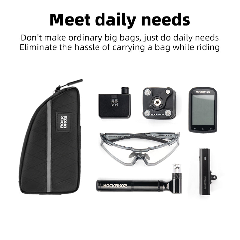 ROCKBROS Bicycle Triangle Frame Bag