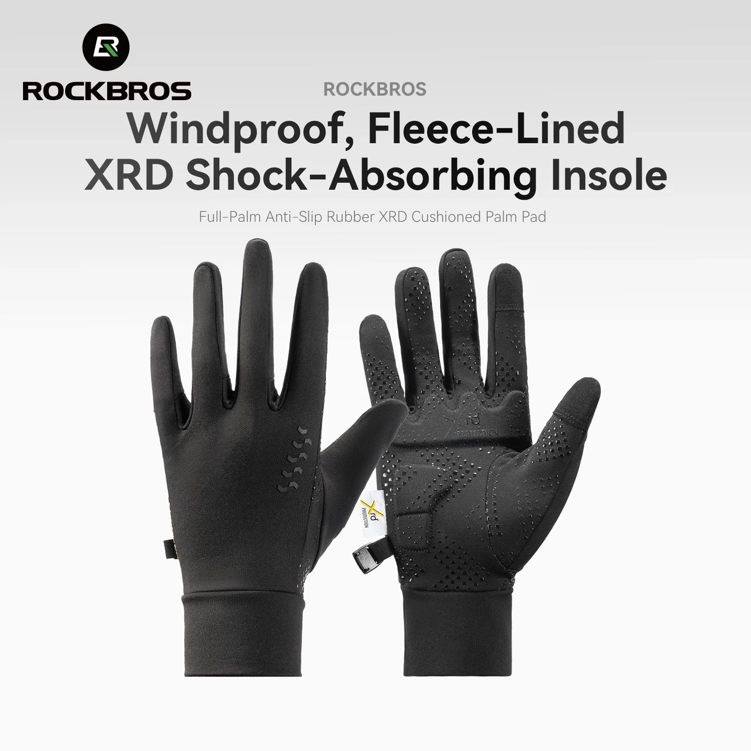 ROCKBROS thermogrip winter cycling gloves