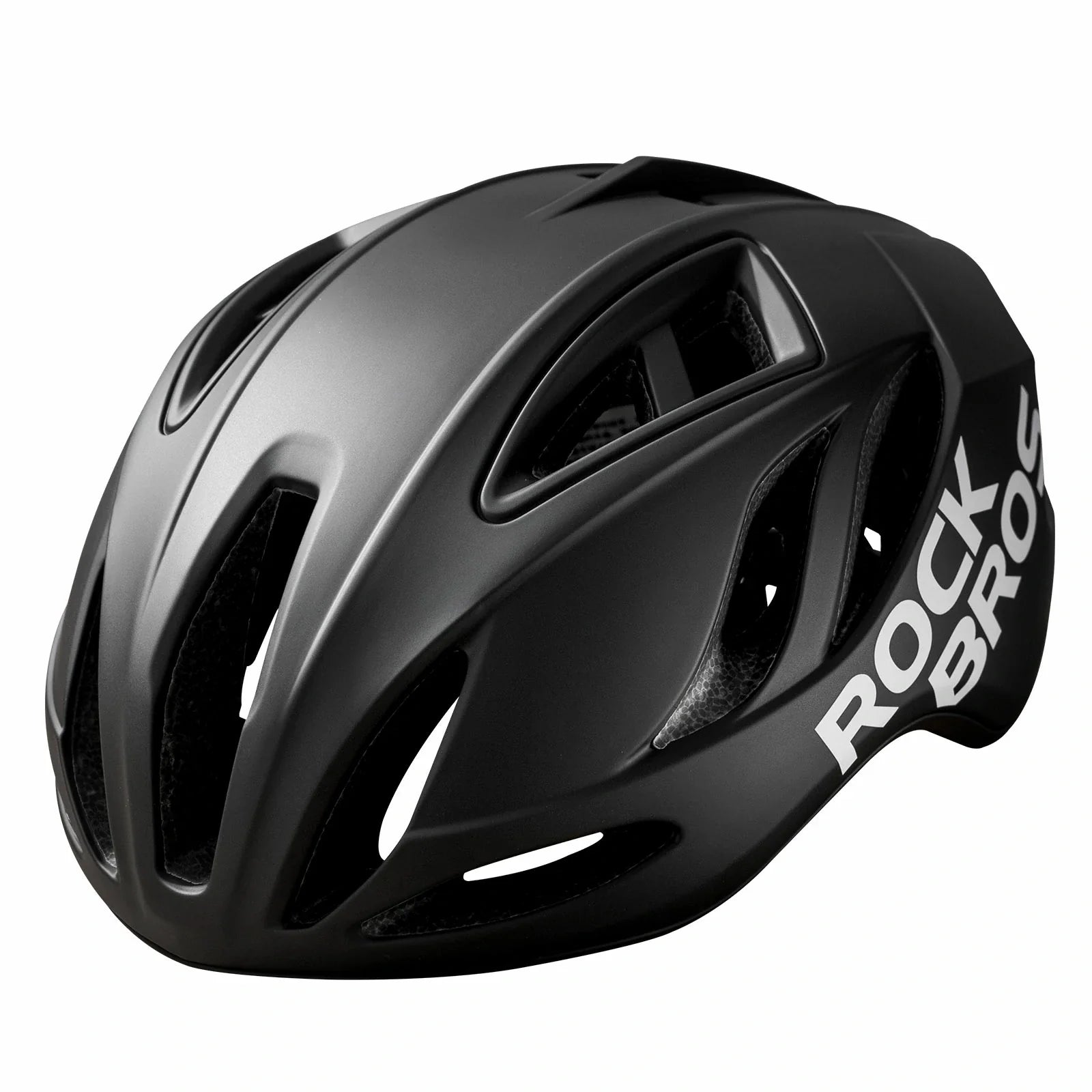 bike helmet with maximum protection and ultimate comfort for cycling safety#Color_Dark Black