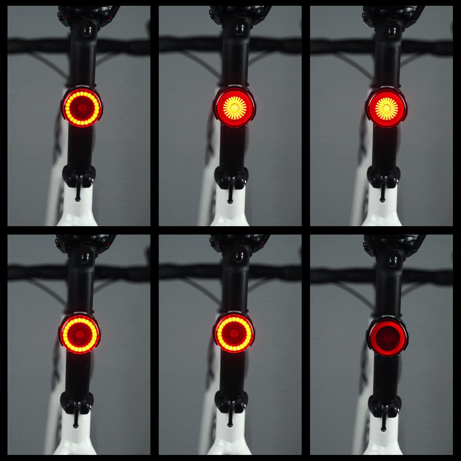 ROCKBROS Road-to-Sky Bike Rear Light - SUPER6