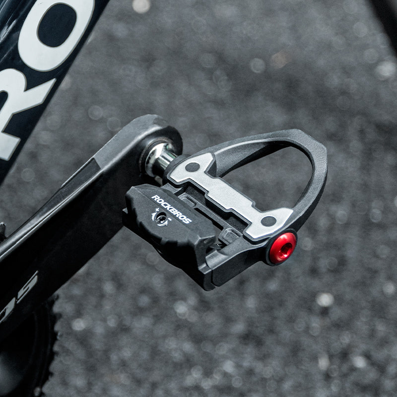 rockbros clipless pedals compatible with shimano spd p601 p602 lightweight and durable cycling pedals #Model_P602(Nylon)