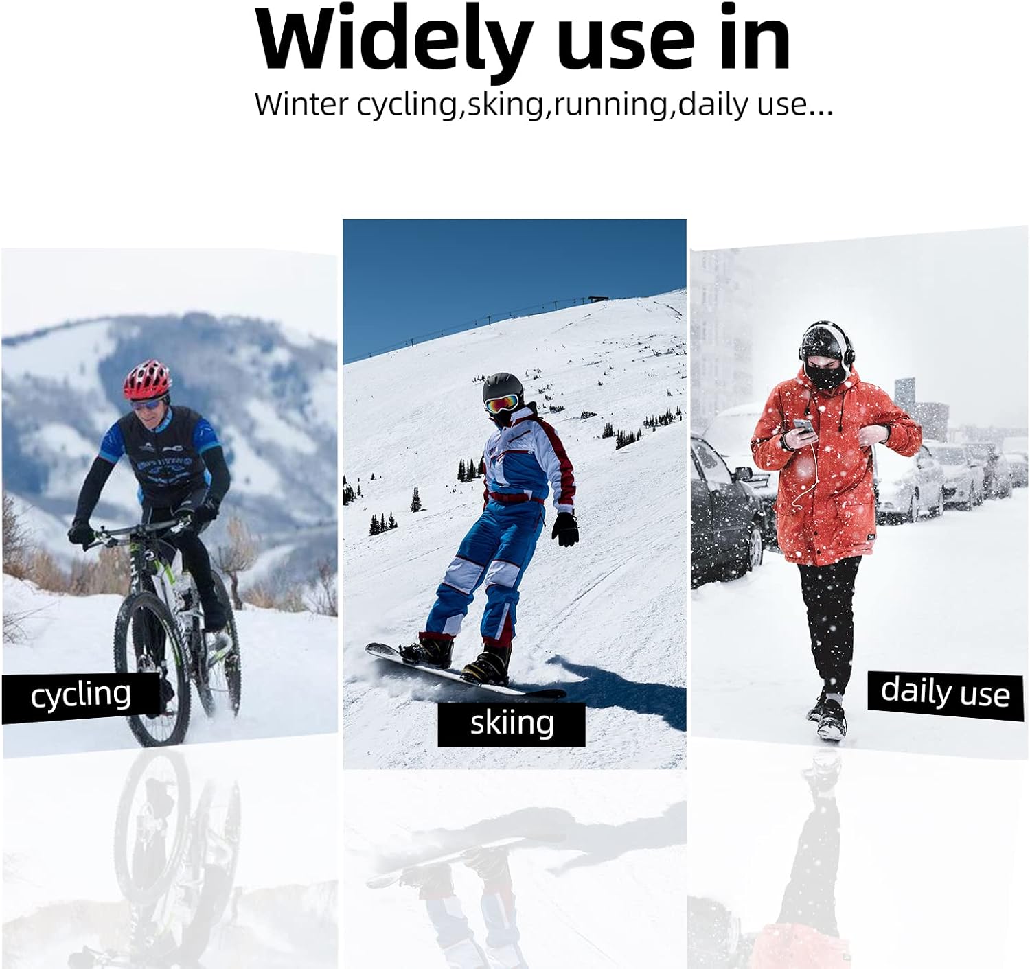 ROCKBROS Balaclava Lightweight UV Protection Face Cover #Style_Short