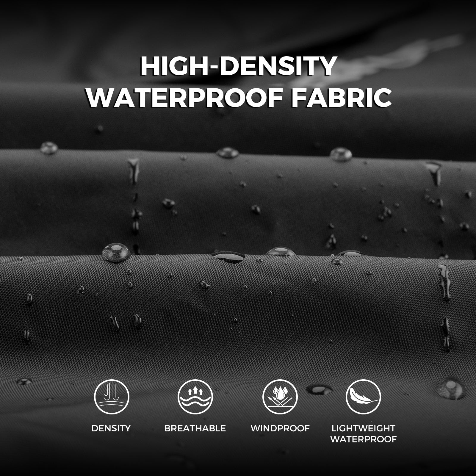 Reflective cycling rain jacket unisex windproof waterproof coat