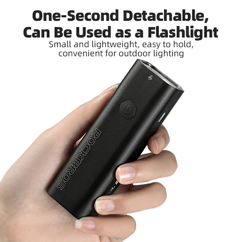 ROCKBROS Bike Light 800 Lumens USB Rechargeable Bike Headlight Super Bright #Type_RHL800