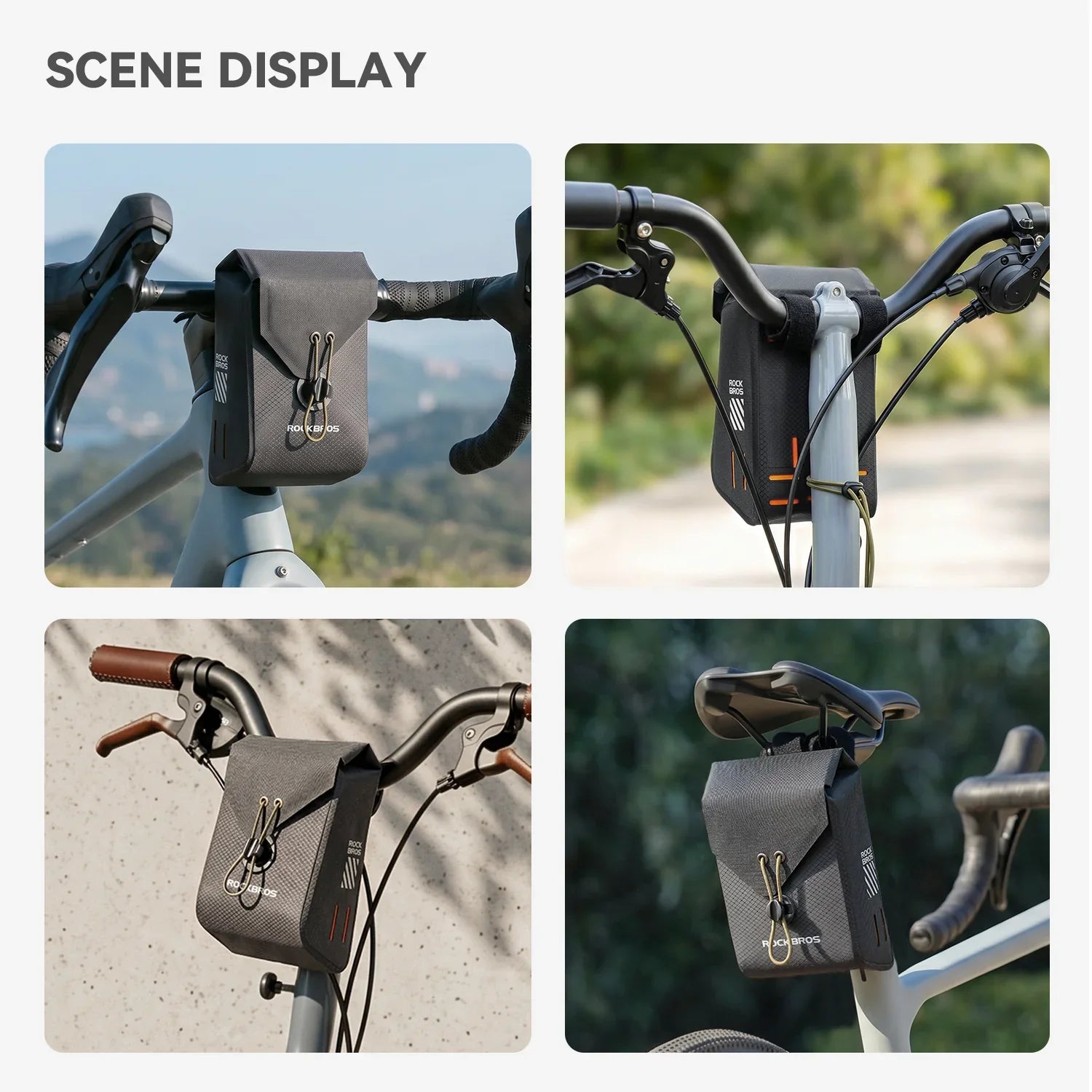 ROCKBROS aquashield waterproof handlebar bag