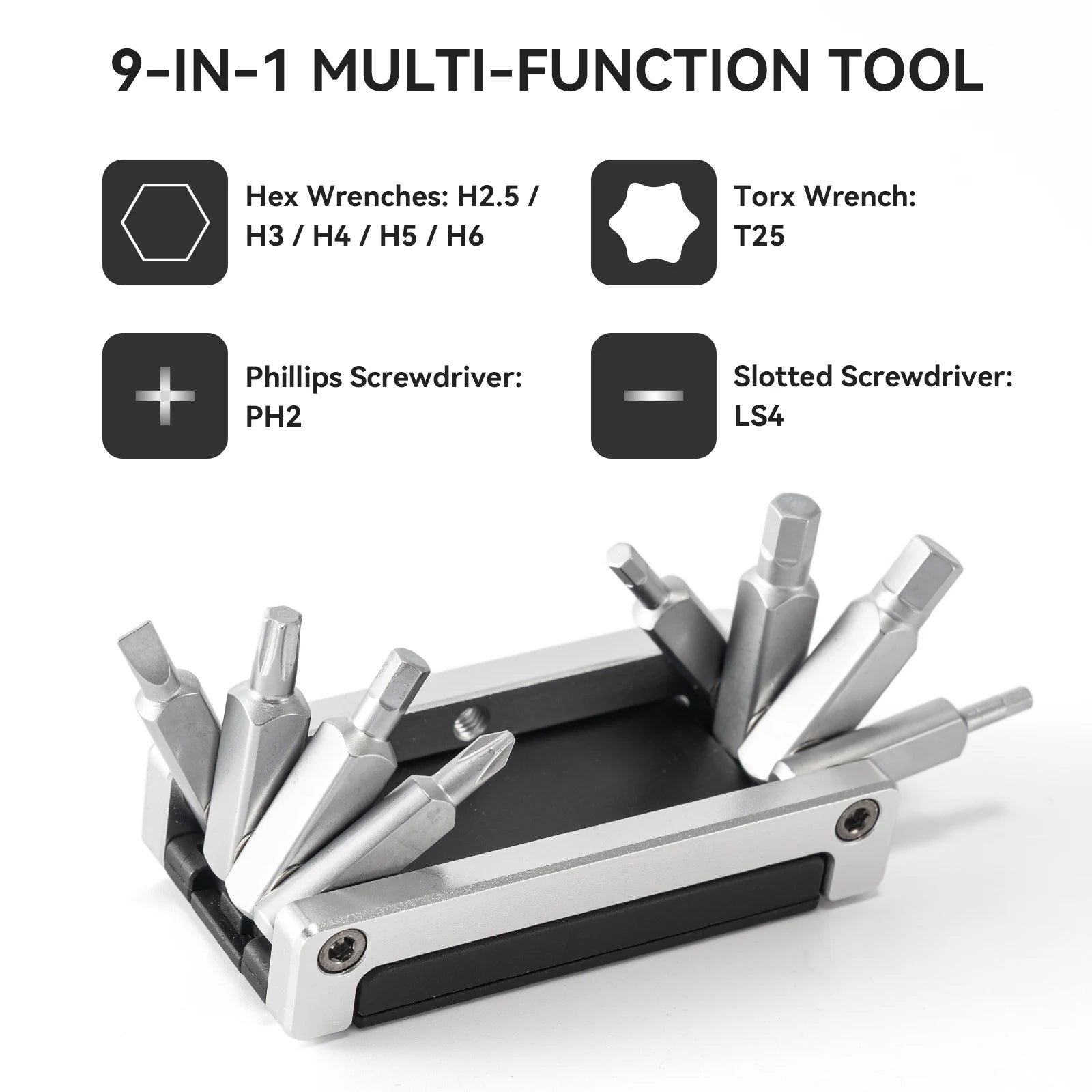 9-in-1 Bike Multi Tool