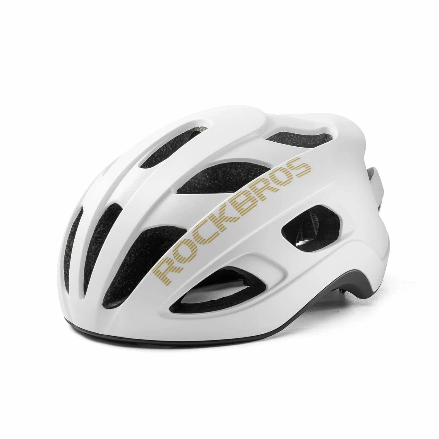Lightweight Cycling Helmet CE Certified 58–62cm Fit#Color_White Shiny