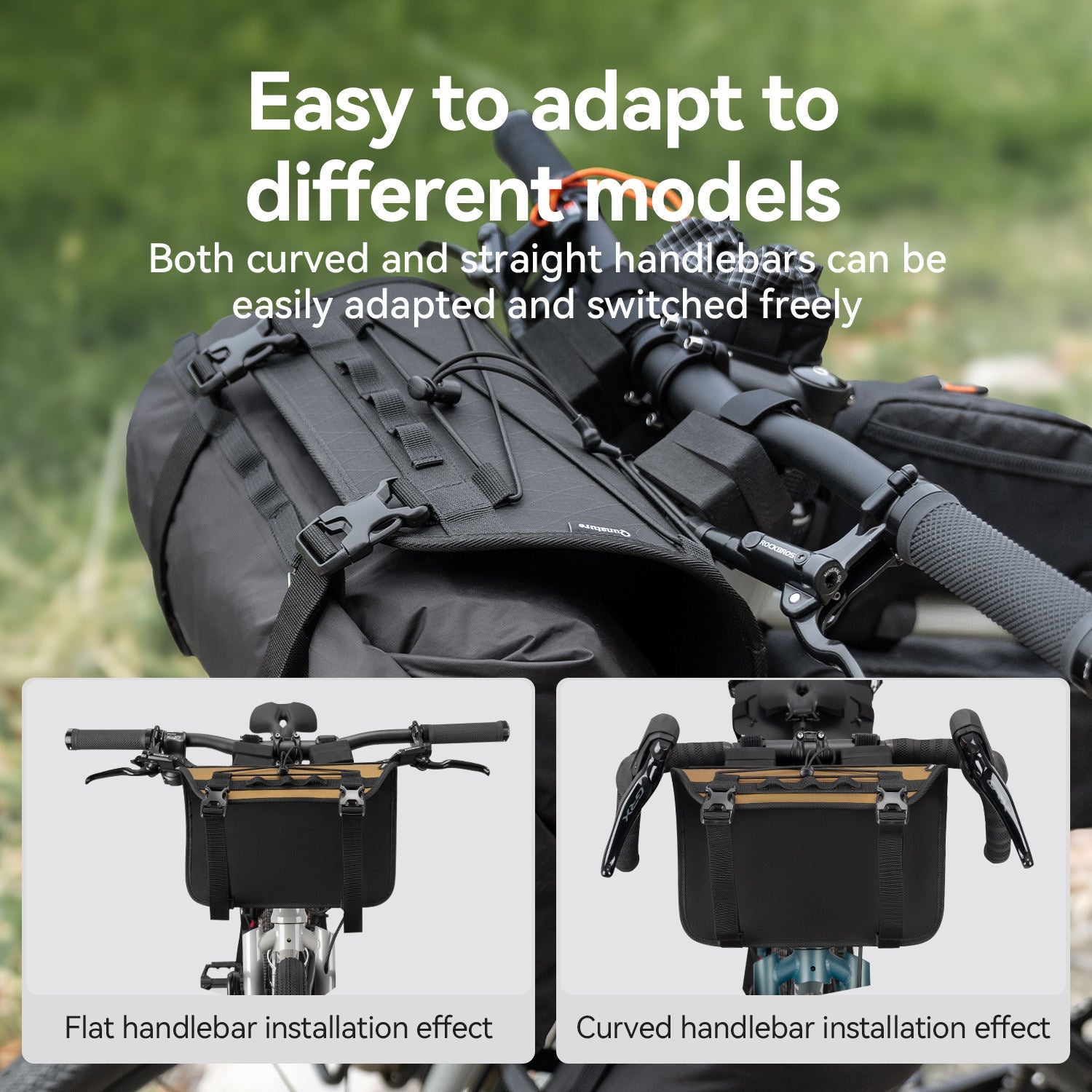 Bikepacking Front bag bracket