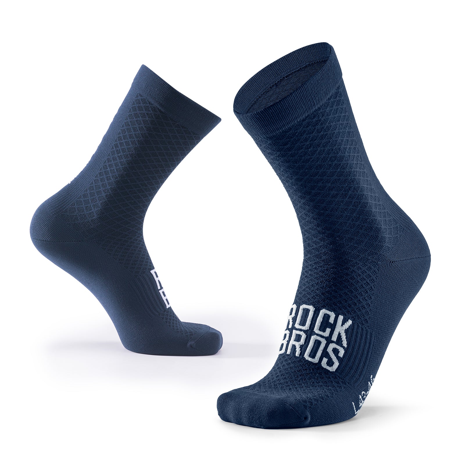 ROAD TO SKY Cycling Stockings #Color_Navy blue