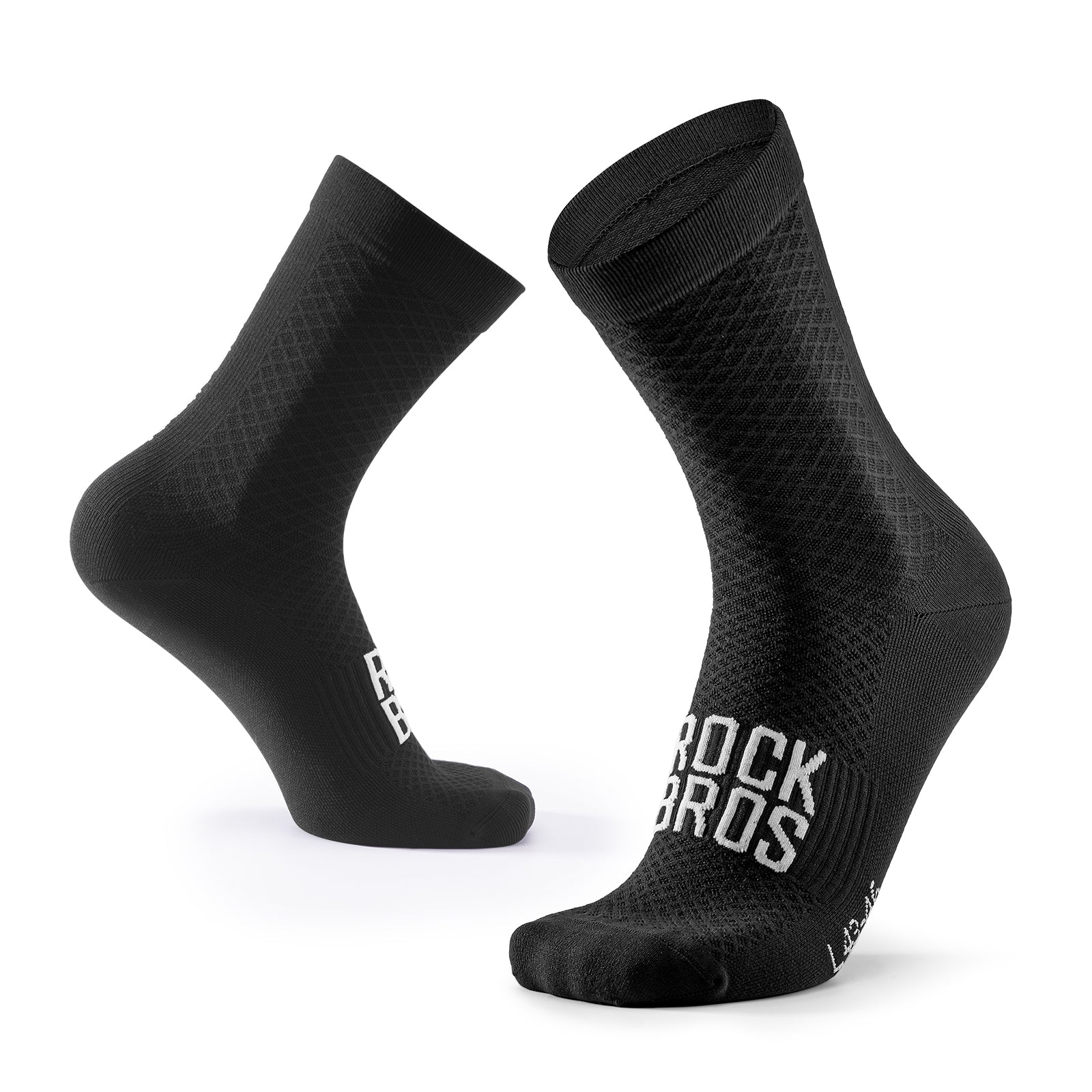 ROAD TO SKY Cycling Stockings #Color_Black