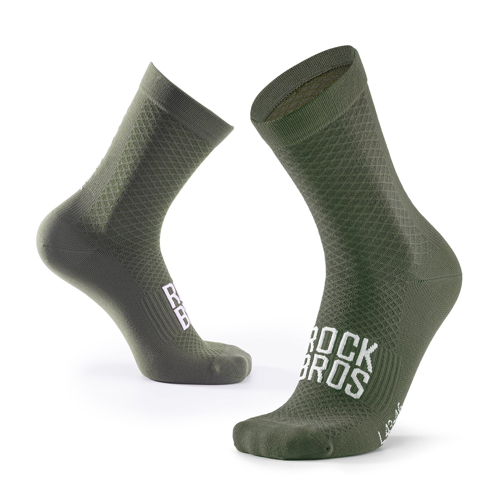 ROAD TO SKY Cycling Stockings #Color_Green