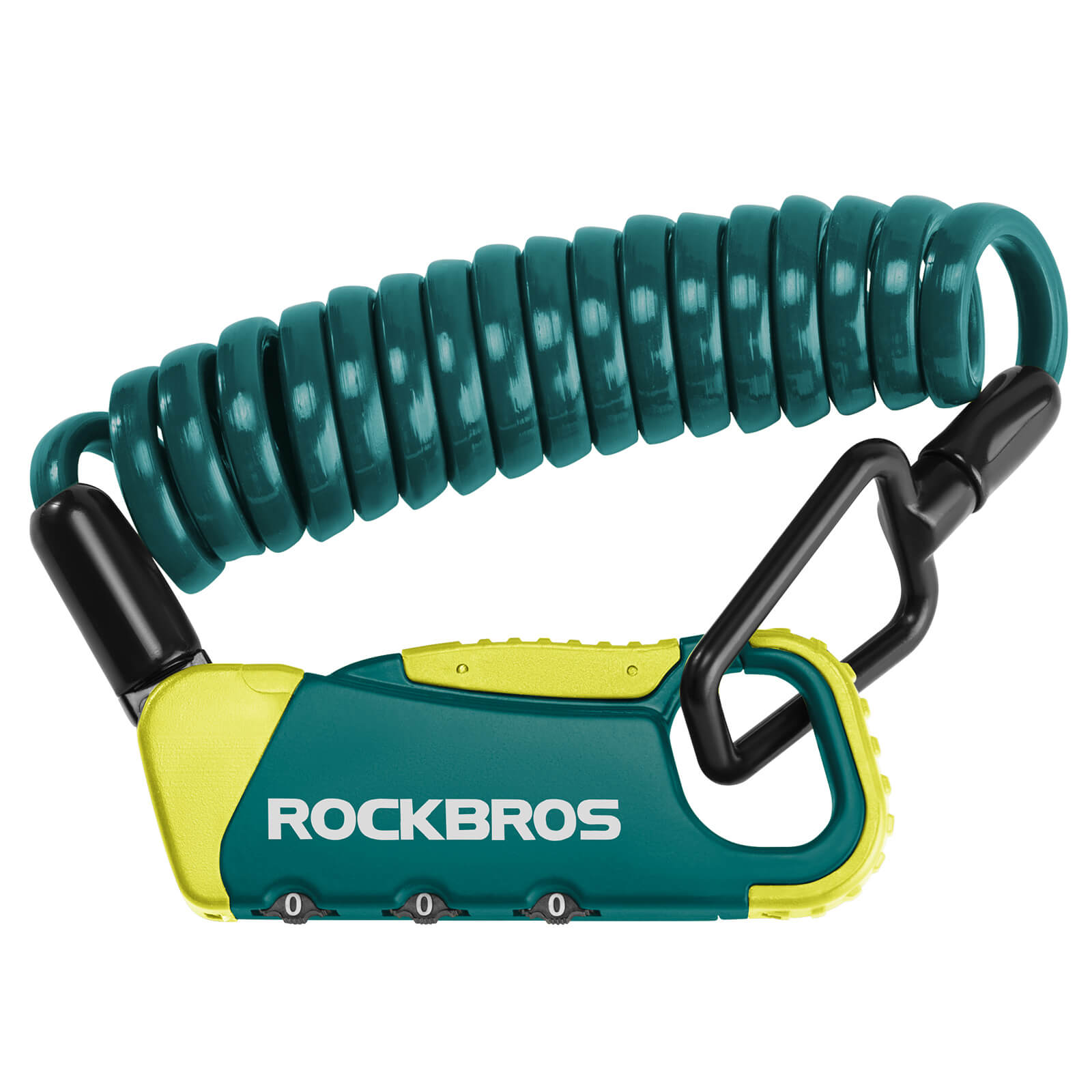 ROCKBROS Bike Helmet Lock – Lightweight Security for Riders! #Color_Blue