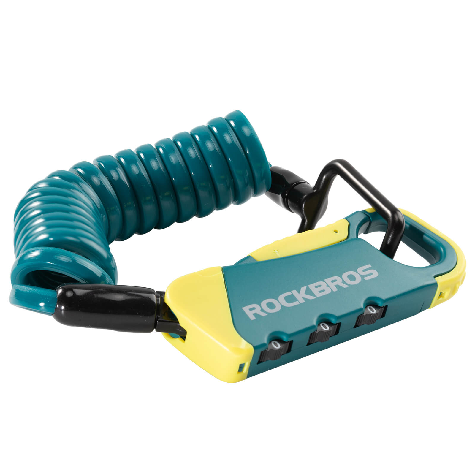 ROCKBROS Bike Helmet Lock – Lightweight Security for Riders! #Color_Blue