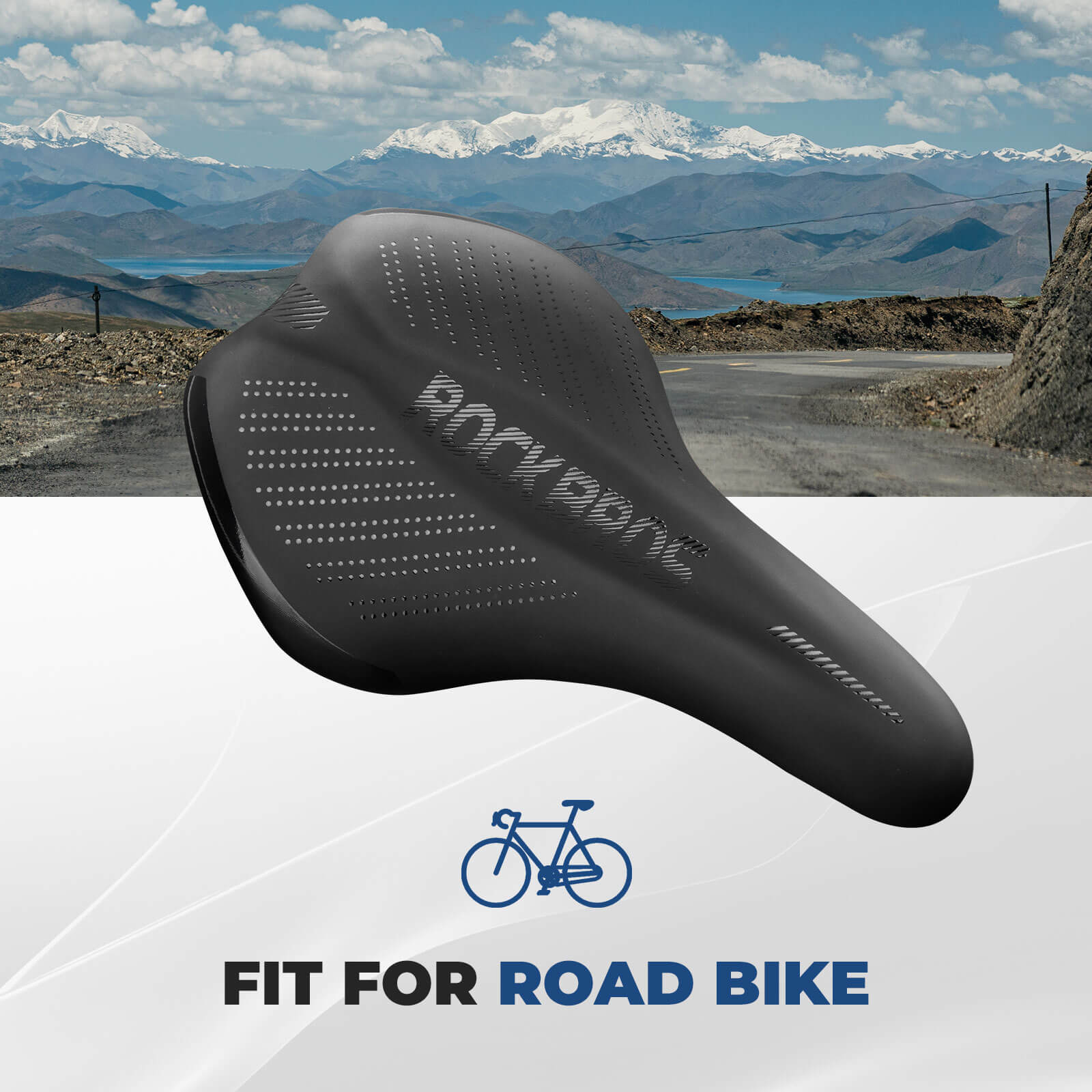 ROCKBROS Bike Saddle – Comfort Redefined for Long Rides!