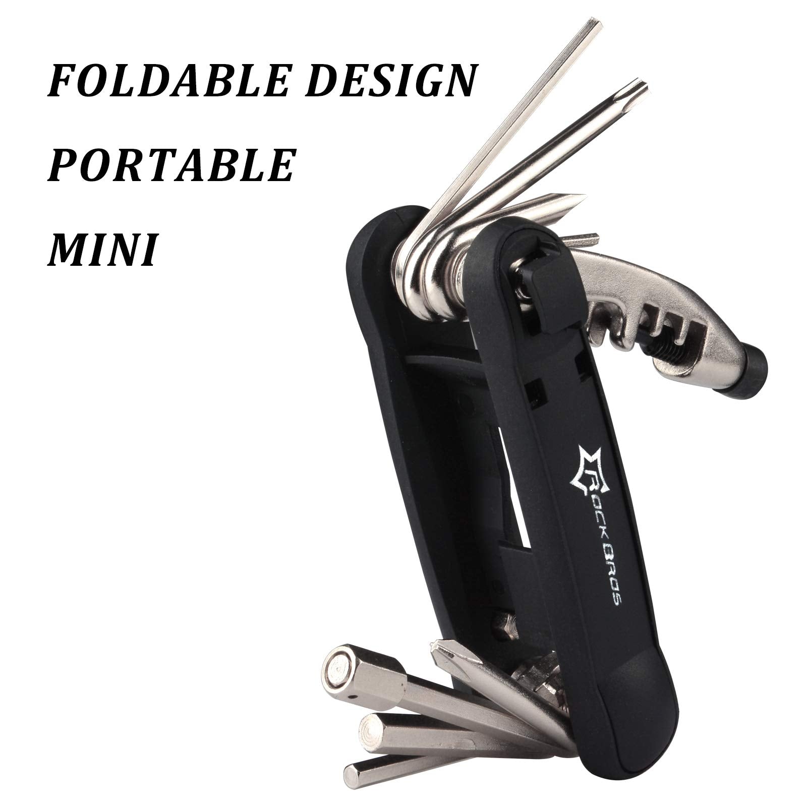 ROCKBROS 12 in 1 Portable Bike Repair Tool Kit Multifunctional Pocket Tool