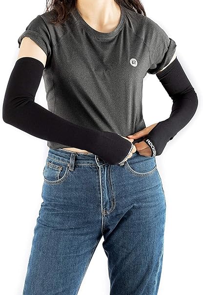 ROCKBROS Arm Warmers for Men and Women Spring Autumn Outdoor Sleeves #Style_Long