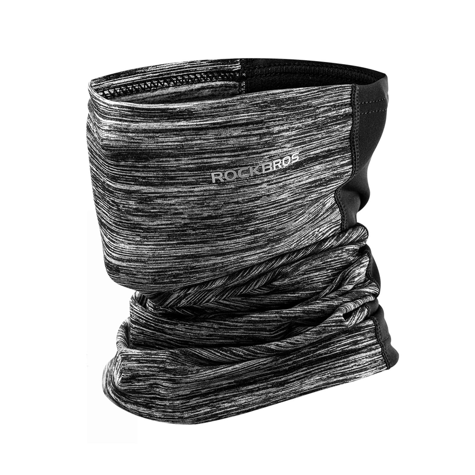 ROCKBROS Balaclava Face Masks Neck Warmer Multifunctional Windproof #Color_Stripe Grey