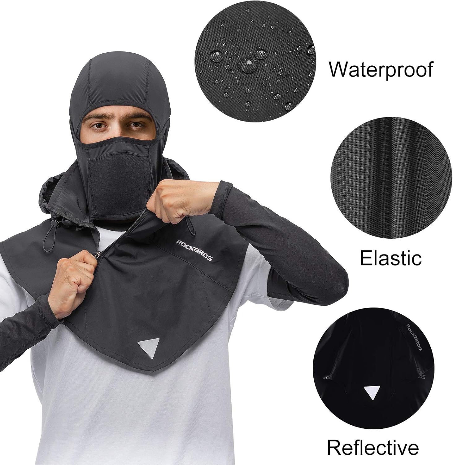 ROCKBROS Balaclava Protective Breathable Windproof Hat