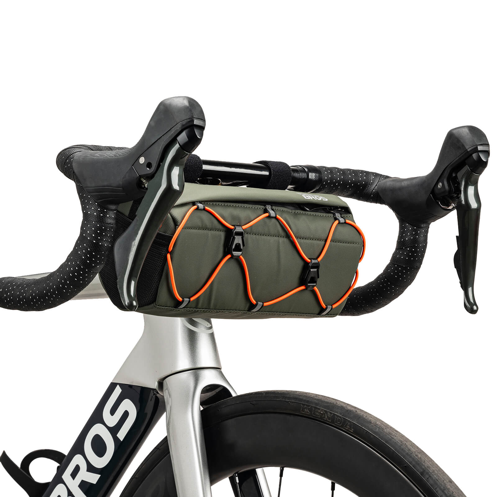 ROCKBROS Handlebar Bag 2.2L – Smart Storage On-The-Go! #Color_Army Green