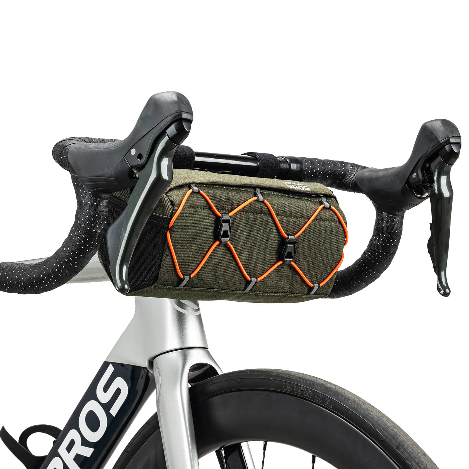 ROCKBROS Handlebar Bag 2.2L – Smart Storage On-The-Go! #Color_Dark Green