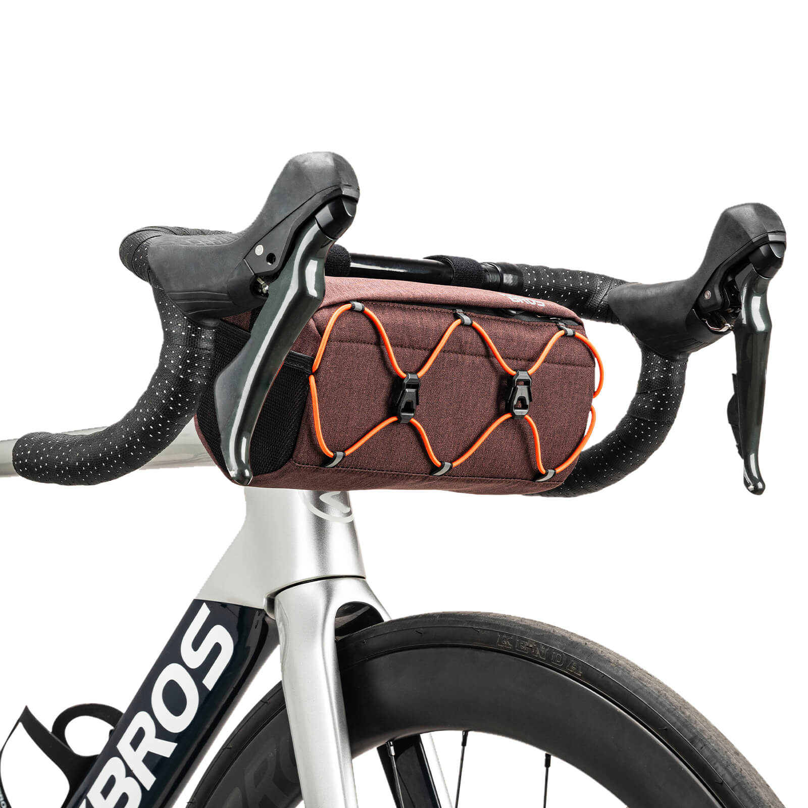 ROCKBROS Handlebar Bag 2.2L – Smart Storage On-The-Go! #Color_Brown