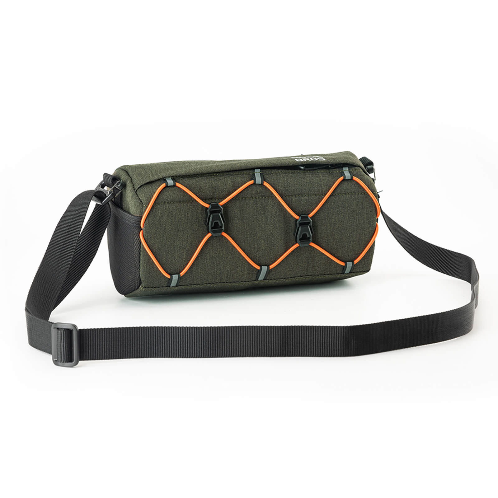 ROCKBROS Handlebar Bag 2.2L – Smart Storage On-The-Go! #Color_Dark Green