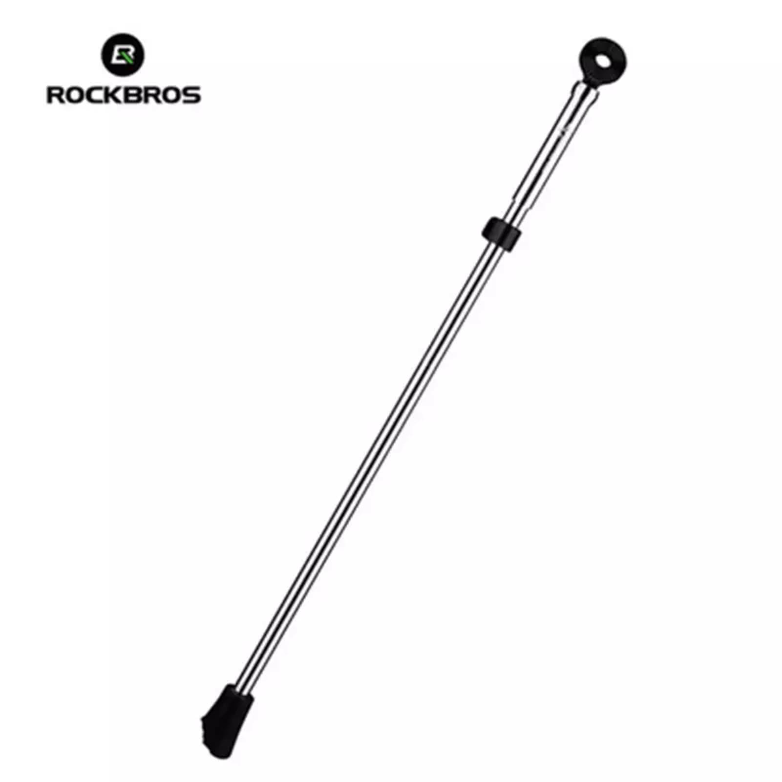 ROCKBROS Portable Folding Bike Kickstand – Ultra-Stable Parking Solution #Style_Stainless steel