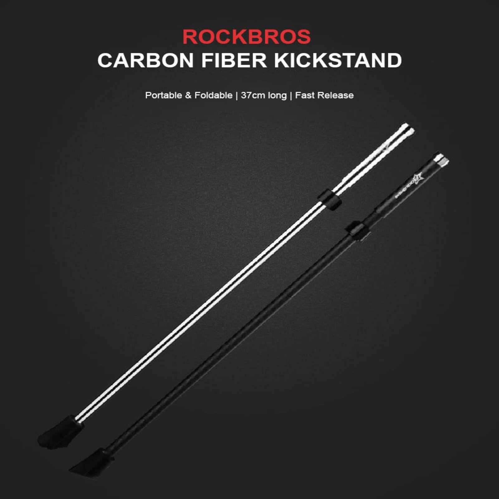 ROCKBROS Portable Folding Bike Kickstand – Ultra-Stable Parking Solution