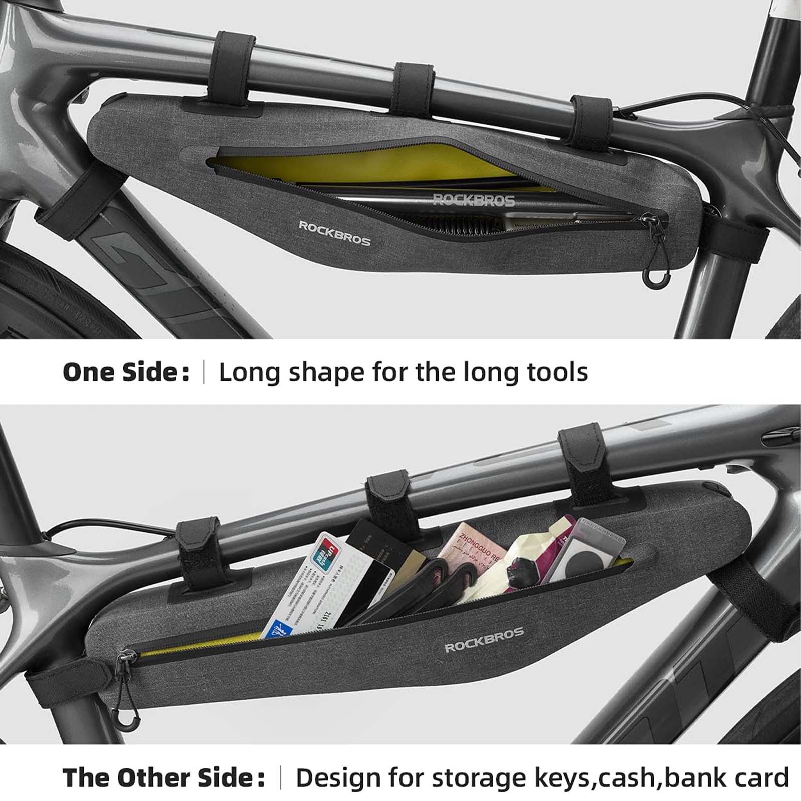 ROCKBROS Bicycle Bag Waterproof Cycling Pouch 1.5 L Triangle Bag - ROCKBROS-UK