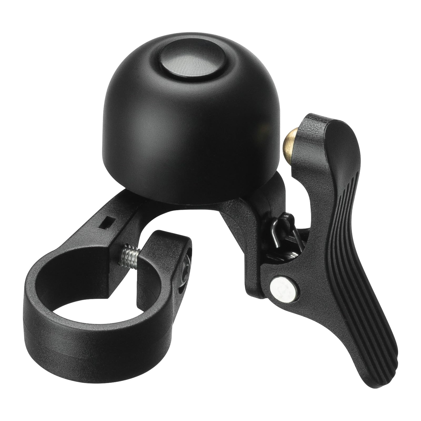 ROCKBROS Bicycle Bell 100 dB Loud and Copper Alloy Handlebar Mini Bell #Style_Left