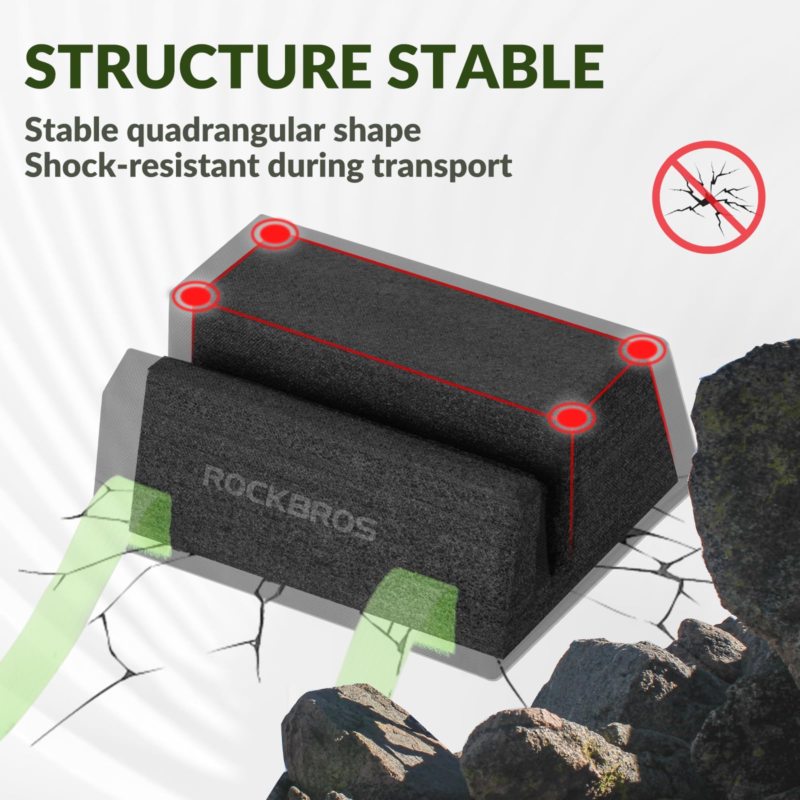 ROCKBROS Bicycle Chainset Protection Pad for Most Types of Chainset