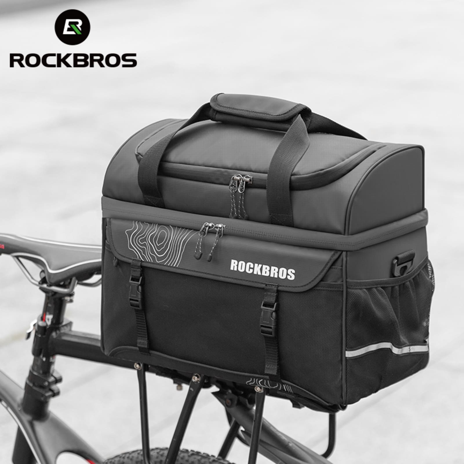 ROCKBROS Waterproof Insulated Saddle Bag – Adventure-Ready Storage for Cyclists