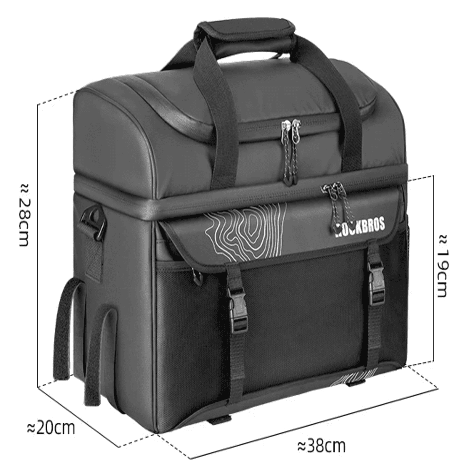 ROCKBROS Waterproof Insulated Saddle Bag – Adventure-Ready Storage for Cyclists