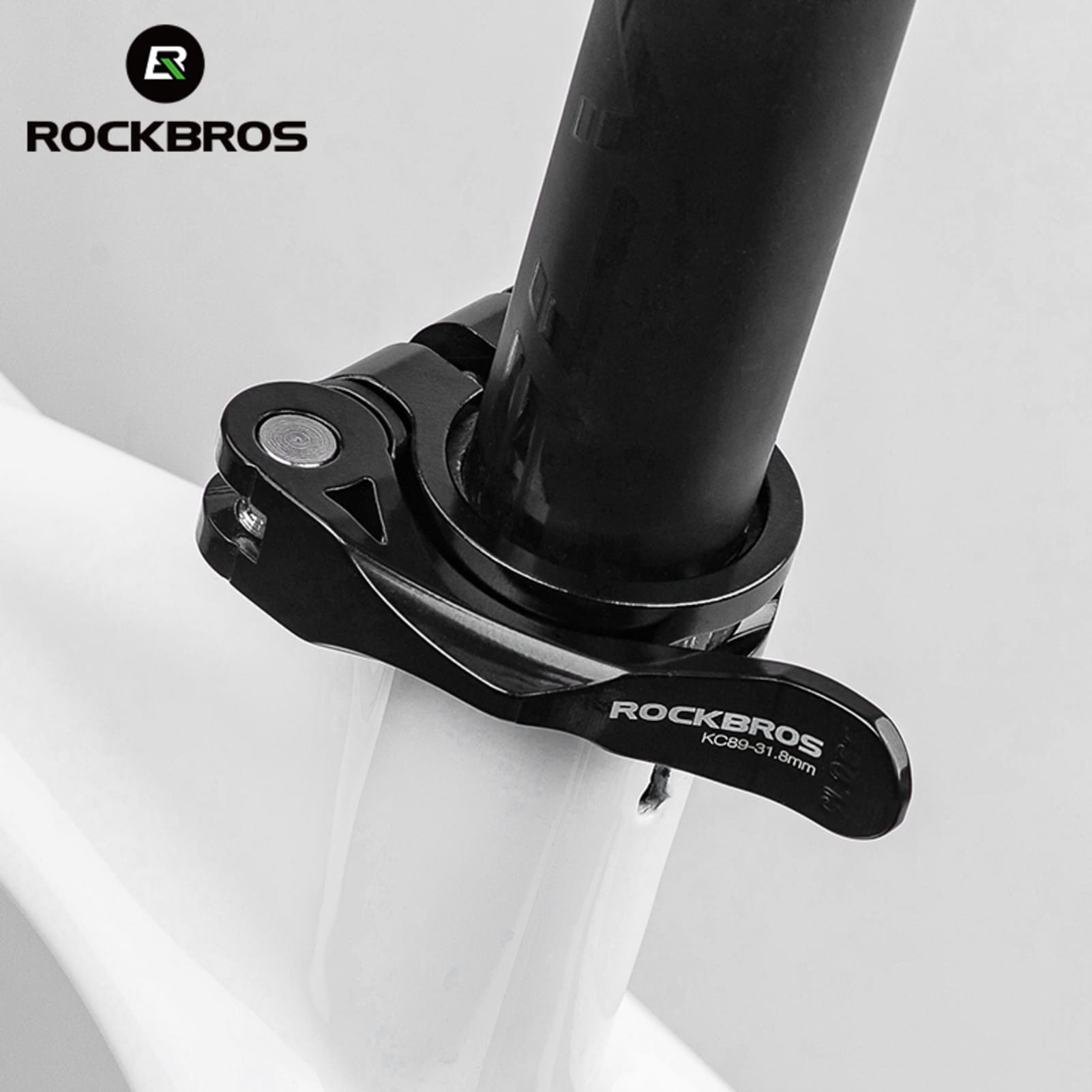 ROCKBROS Quick-Release Bicycle Seat Clamp – Instant Height Adjustment for Any Ride
