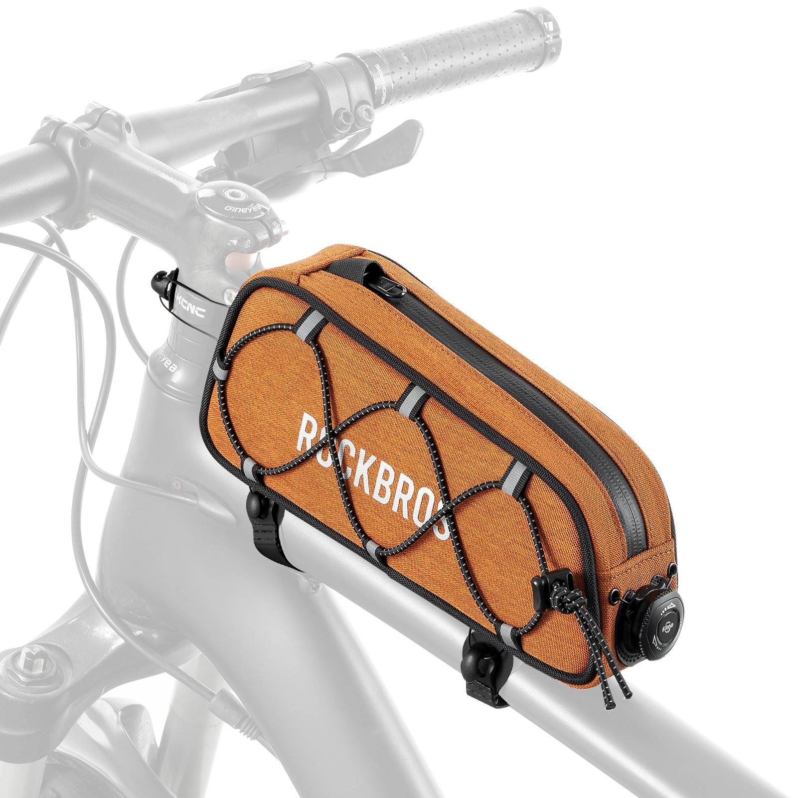ROCKBROS Road-to-Sky Bicycle Top Tube Bag Frame Bag Reflective Bi