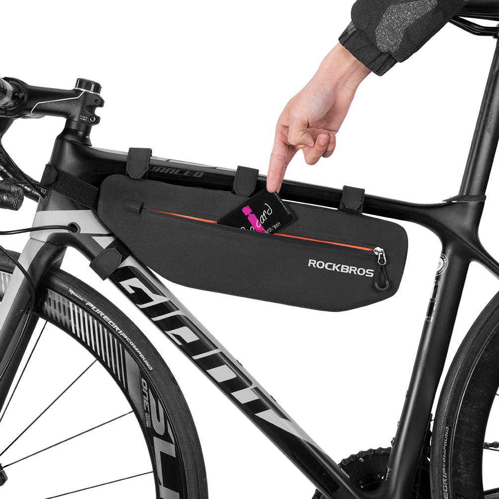 ROCKBROS Bike Frame Bag Waterproof Top Tube Triangle Bag #Size_4L