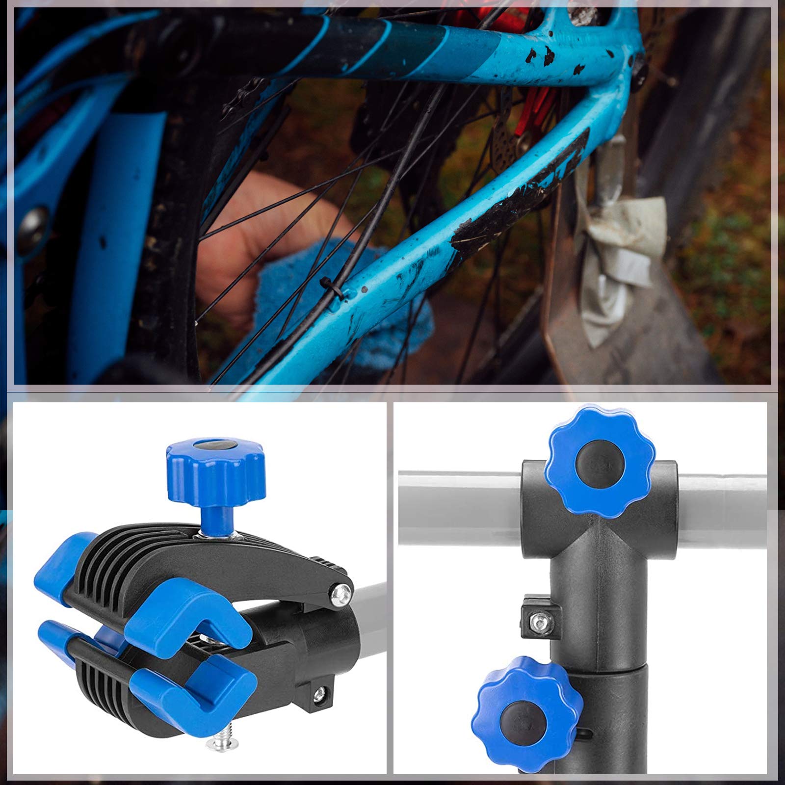 ROCKBROS Bike Repair Stand Foldable Wall-Mount Bicycle Repair Workstand