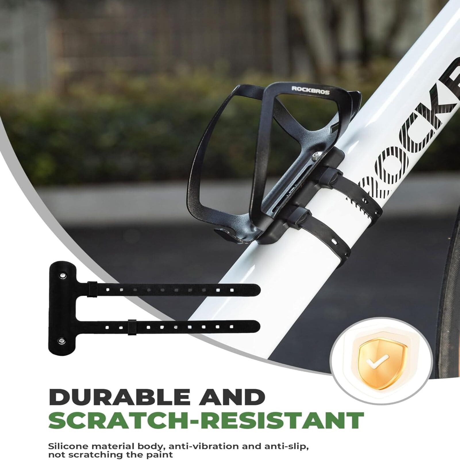 ROCKBROS Bike Water Bottle Holder Adapter – Universal Mounting Solution