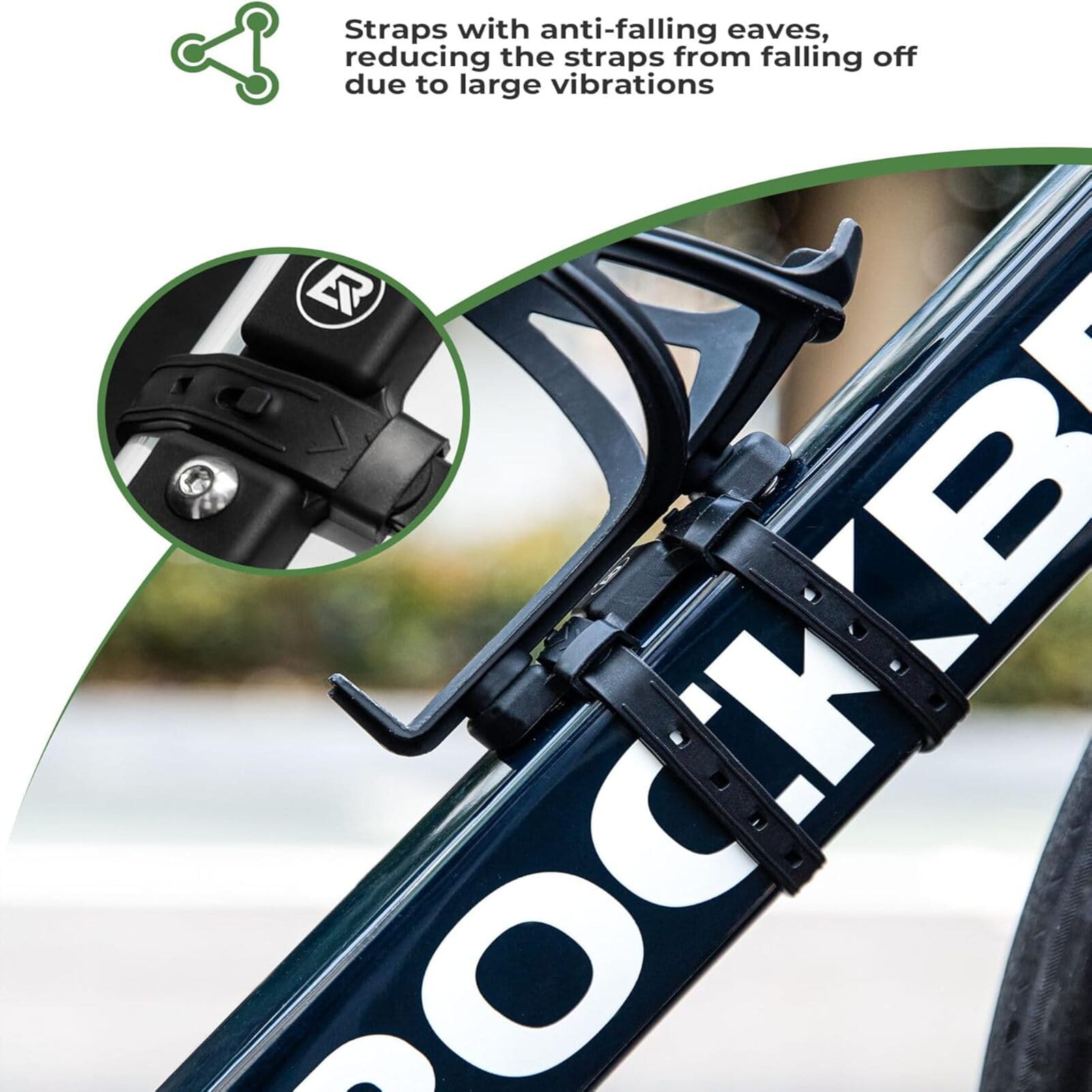 ROCKBROS Bike Water Bottle Holder Adapter – Universal Mounting Solution