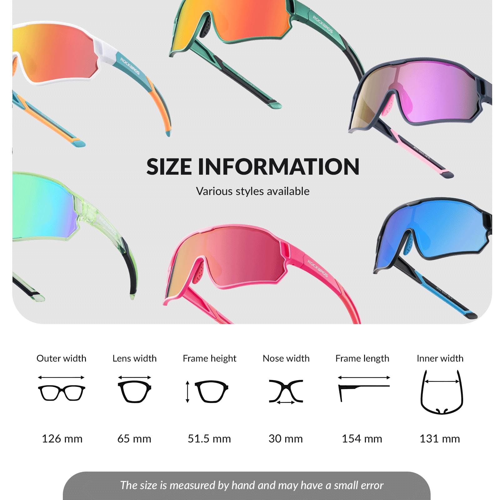 ROCKBROS Children's Cycling glasses UV400 Protection Sunglasses for Boys Girls #Color_Dark Blue