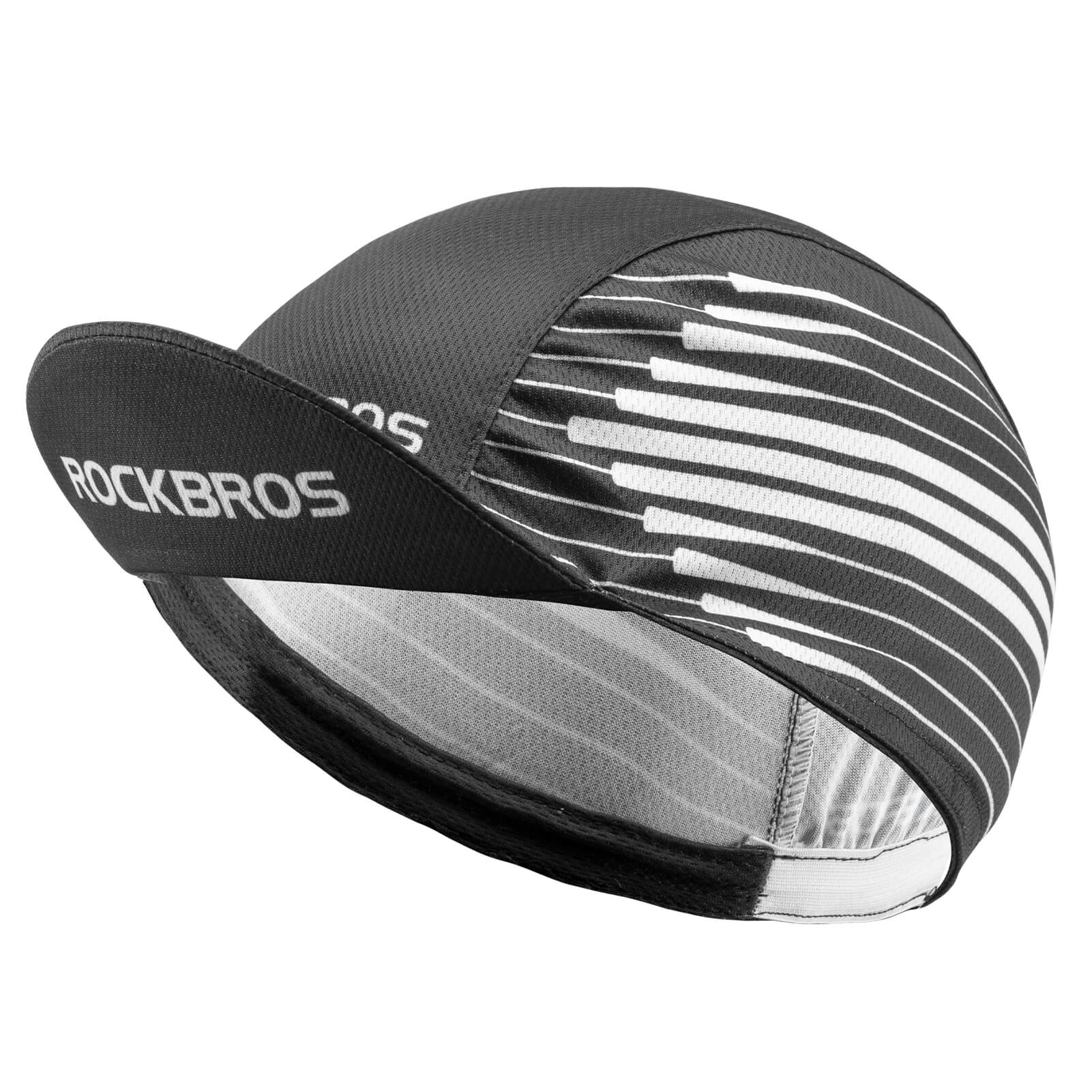 ROCKBROS Comfortable Breathable Sweat-Absorbing Sunproof Hat #Color_Black