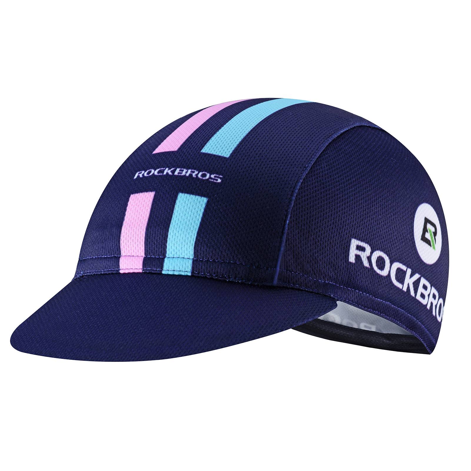 ROCKBROS Cycle Cap Motorcycle Helmet Liner Caps Cycling UV Protection #Color_Blue Pink