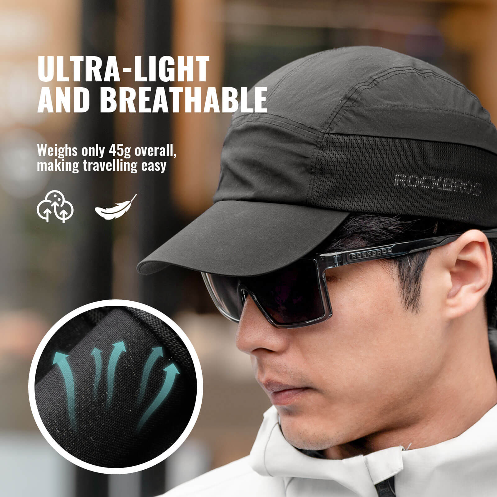 ROCKBROS Summer Cycling Cap – Stay Cool, Ride Sharp!