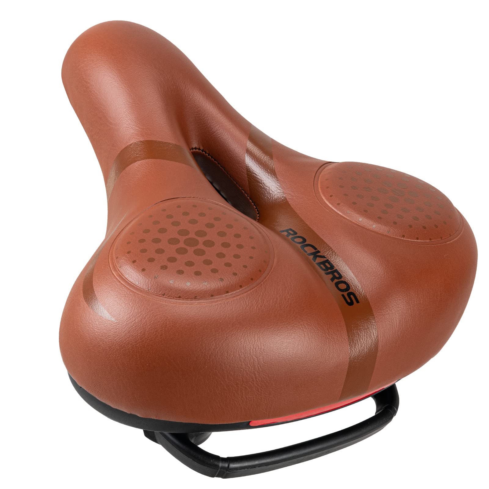 ROCKBROS Gel Bike Saddle Soft Ergonomic Saddle for MTB Bicycle #Color_Brown