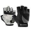 ROCKBROS Half-Finger Gel Padded Cycling Gloves – Grip & Comfort for Summer Rides!
