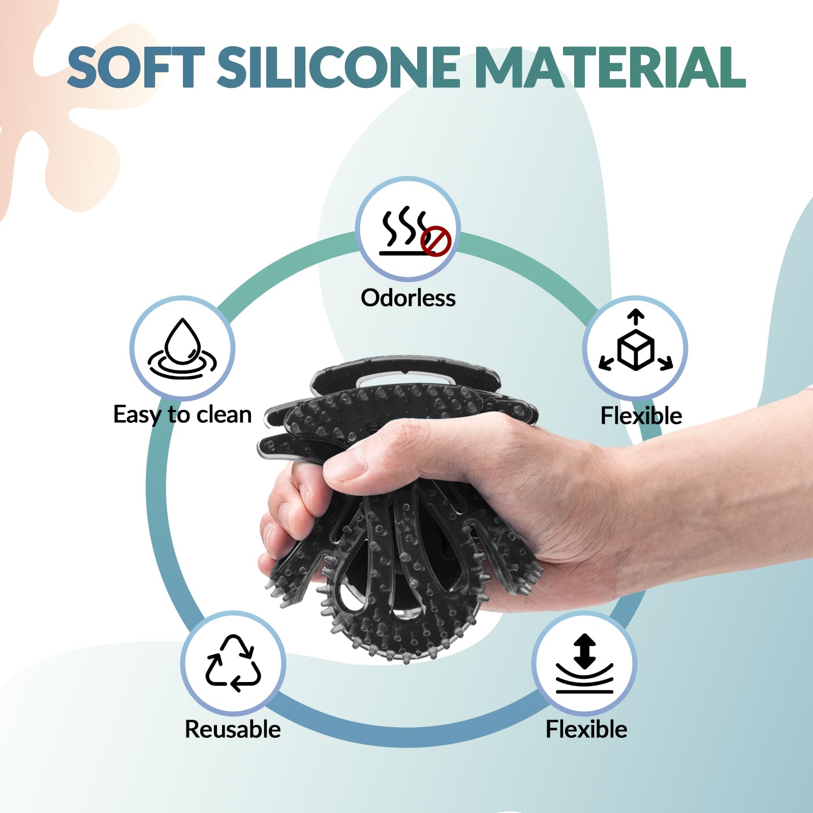 ROCKBROS Helmet Padding Bike & Motorcycle Helmet Pads 3 Colors #Color_Black