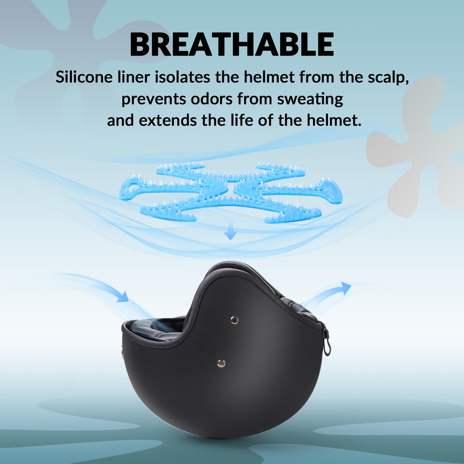 ROCKBROS Helmet Padding Bike & Motorcycle Helmet Pads 3 Colors #Color_Blue