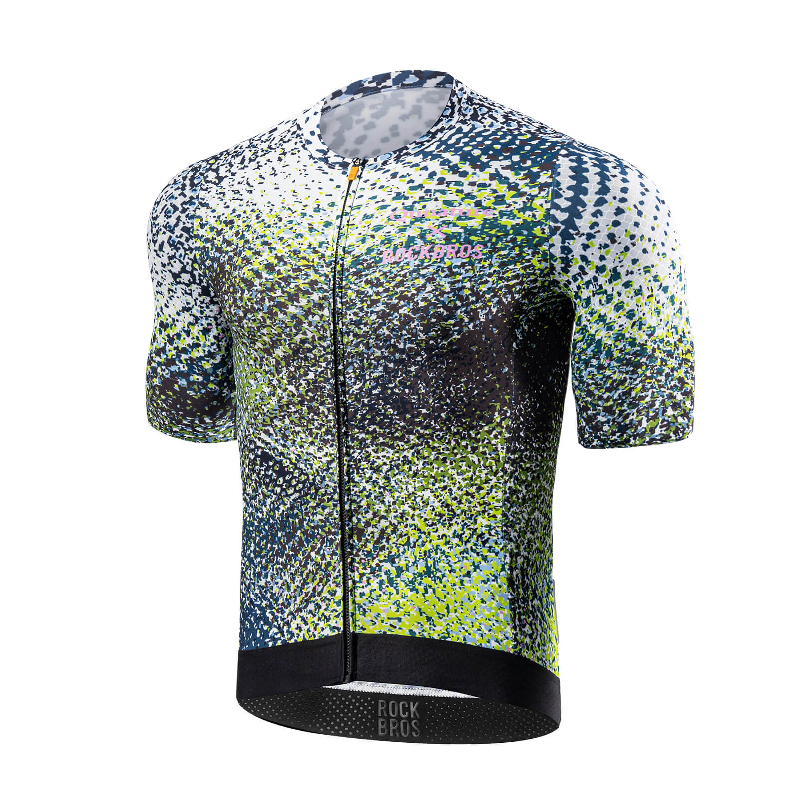 ROCKBROS Men's Short-Sleeve Cycling Jersey Camouflage Reflective