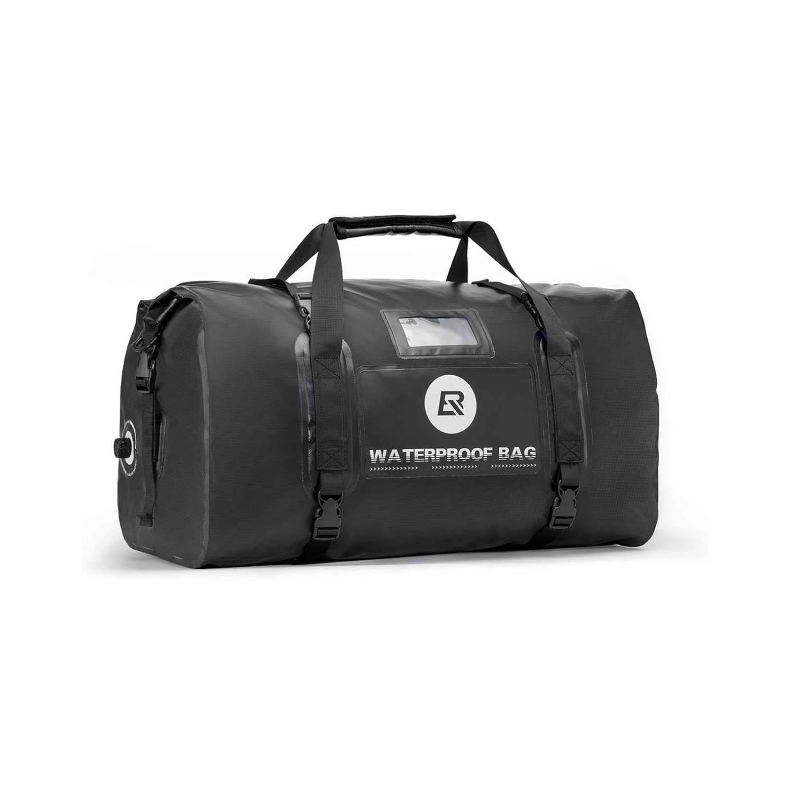 ROCKBROS Motorcycle Saddle Bag 100% Waterproof Travel Bag with Shoulde